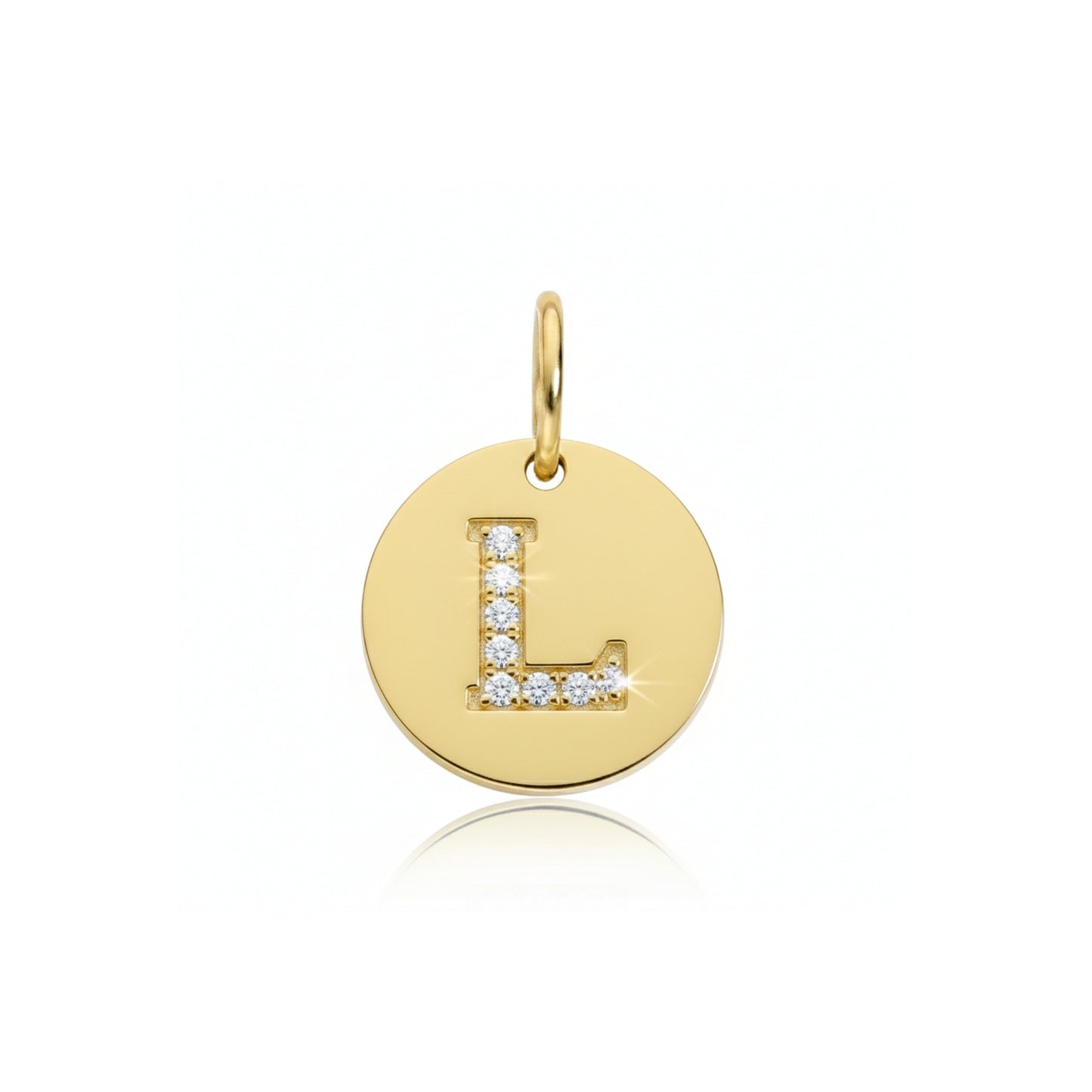 Solo Pavé Alphabet Charm