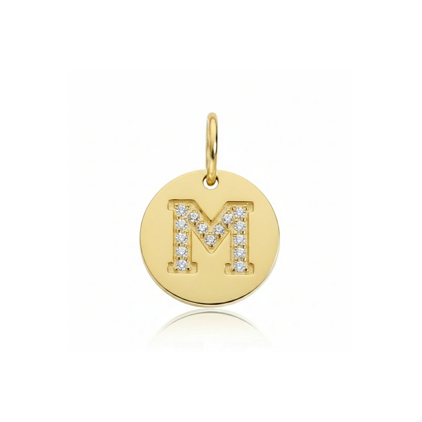 Solo Pavé Alphabet Charm