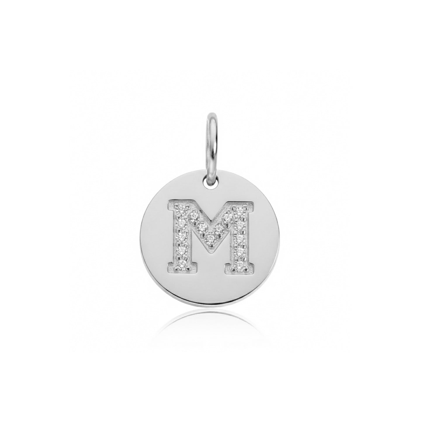 Solo Pavé Alphabet Charm