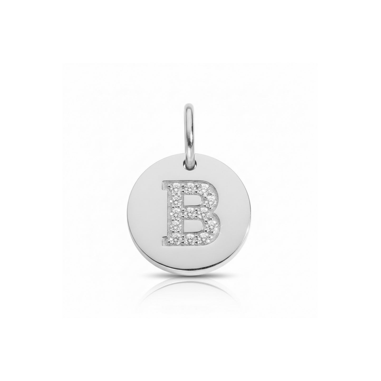 Solo Pavé Alphabet Charm