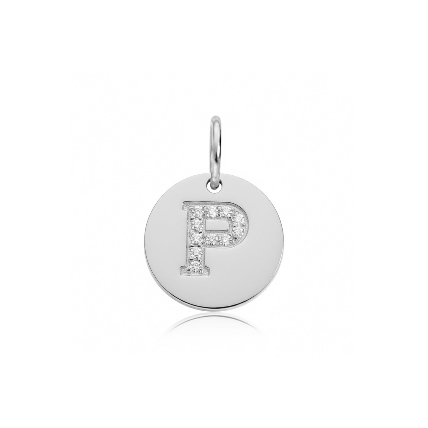 Solo Pavé Alphabet Charm