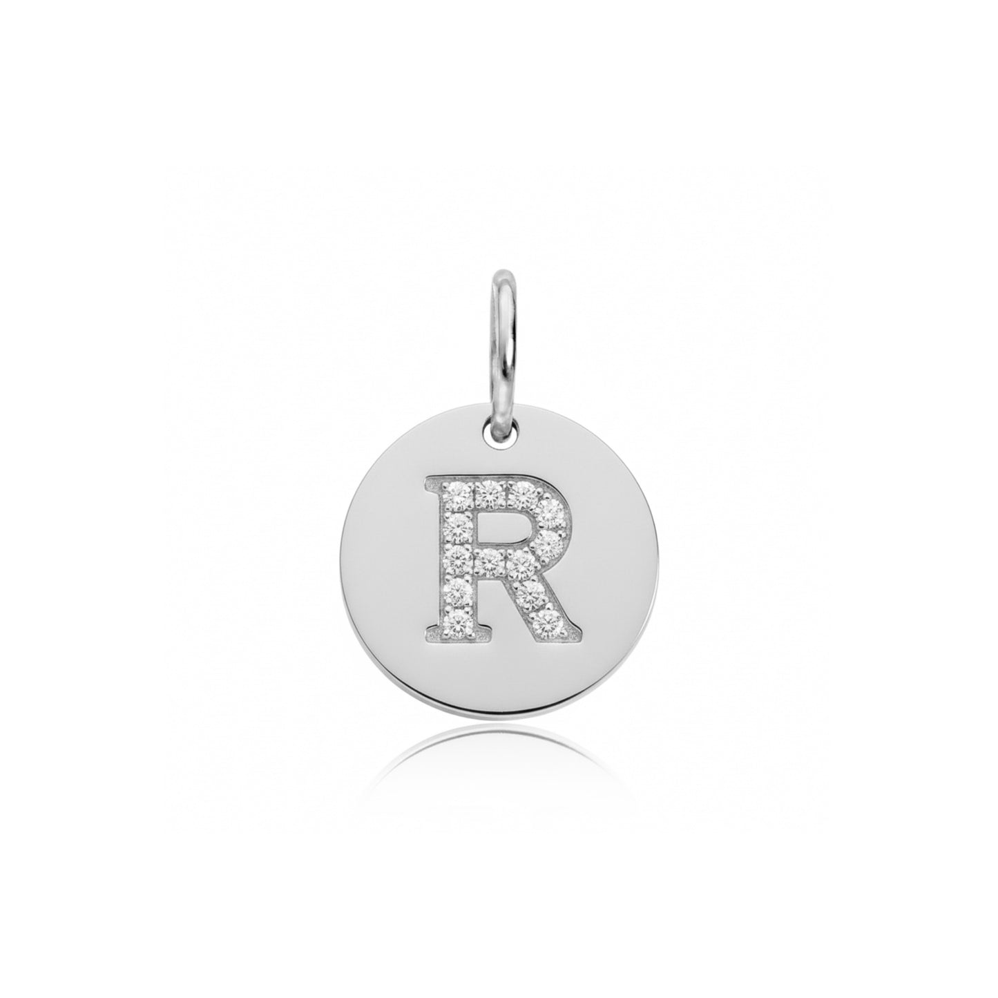 Solo Pavé Alphabet Charm