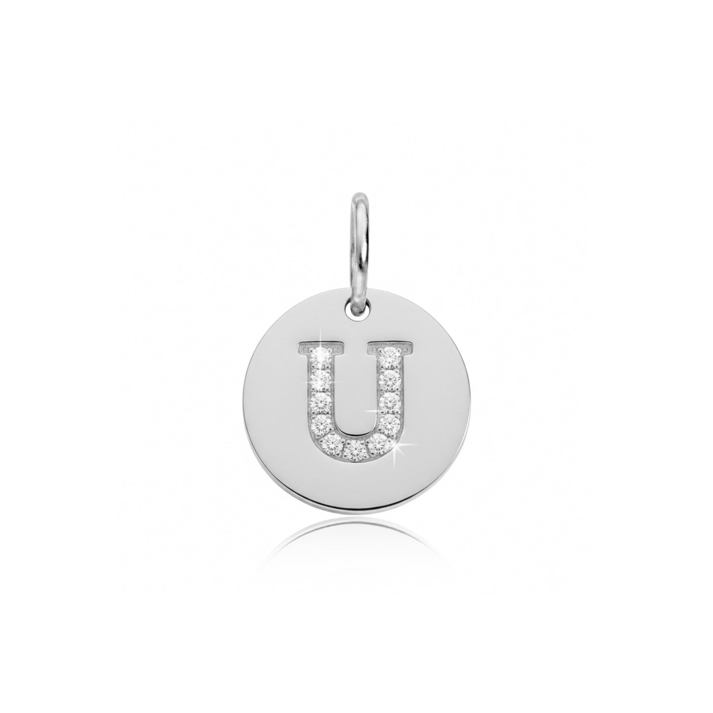 Solo Pavé Alphabet Charm