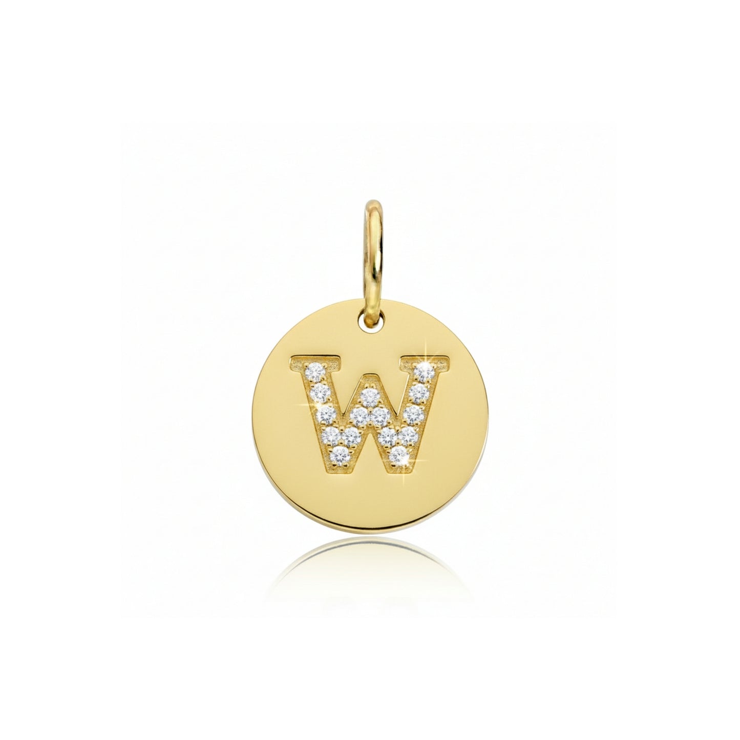 Solo Pavé Alphabet Charm