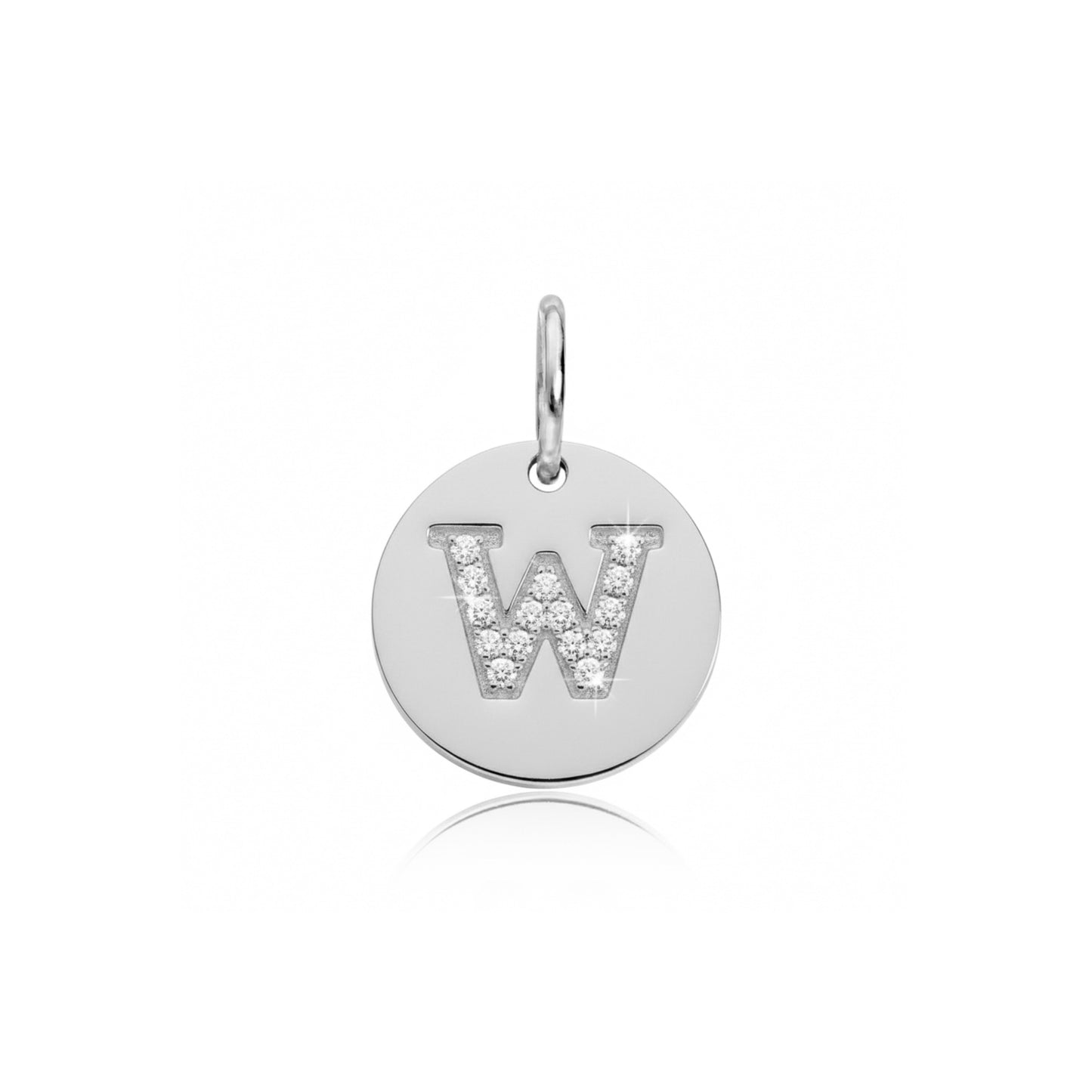 Solo Pavé Alphabet Charm
