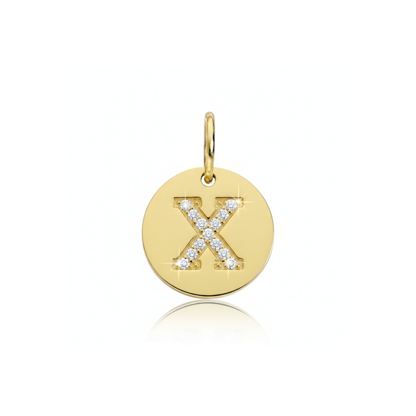 Solo Pavé Alphabet Charm