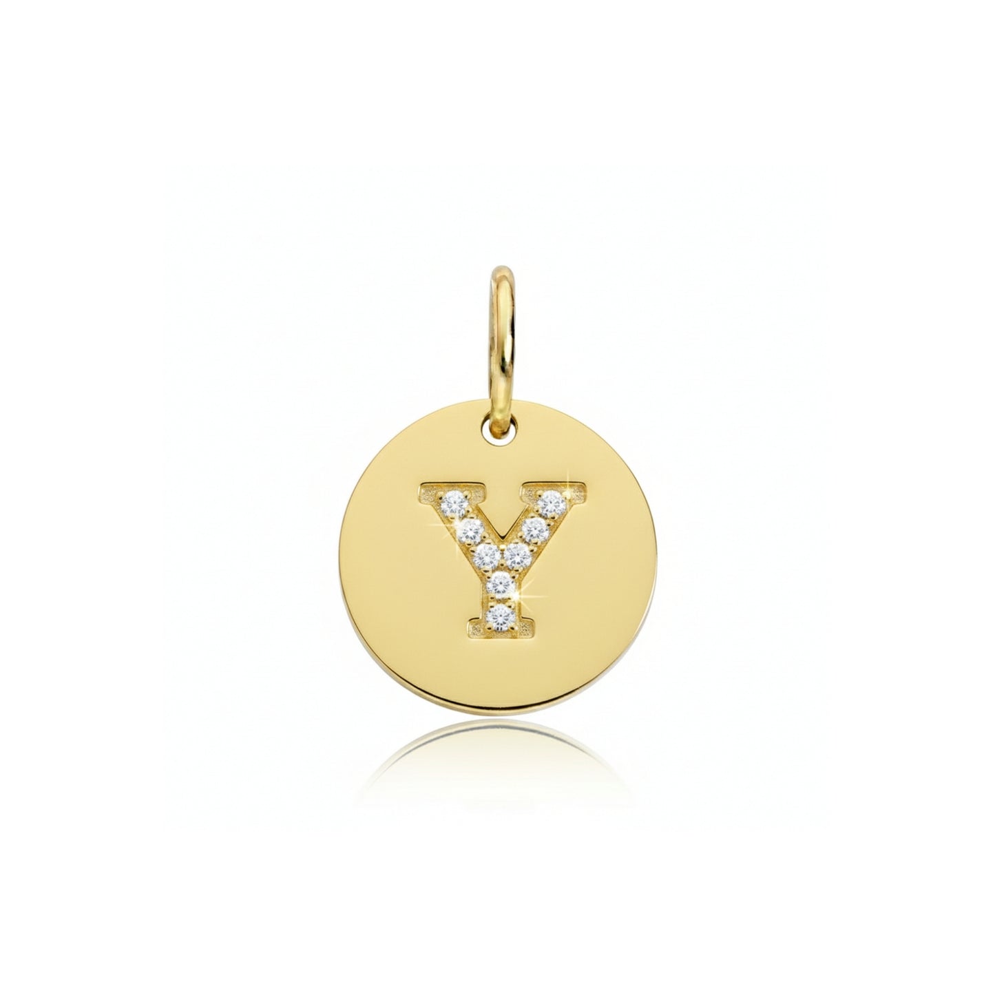 Solo Pavé Alphabet Charm