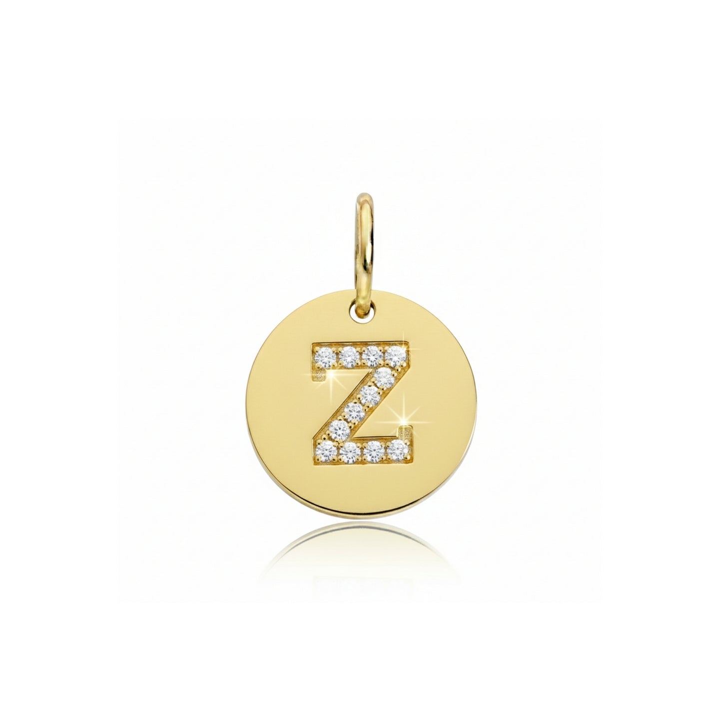 Solo Pavé Alphabet Charm