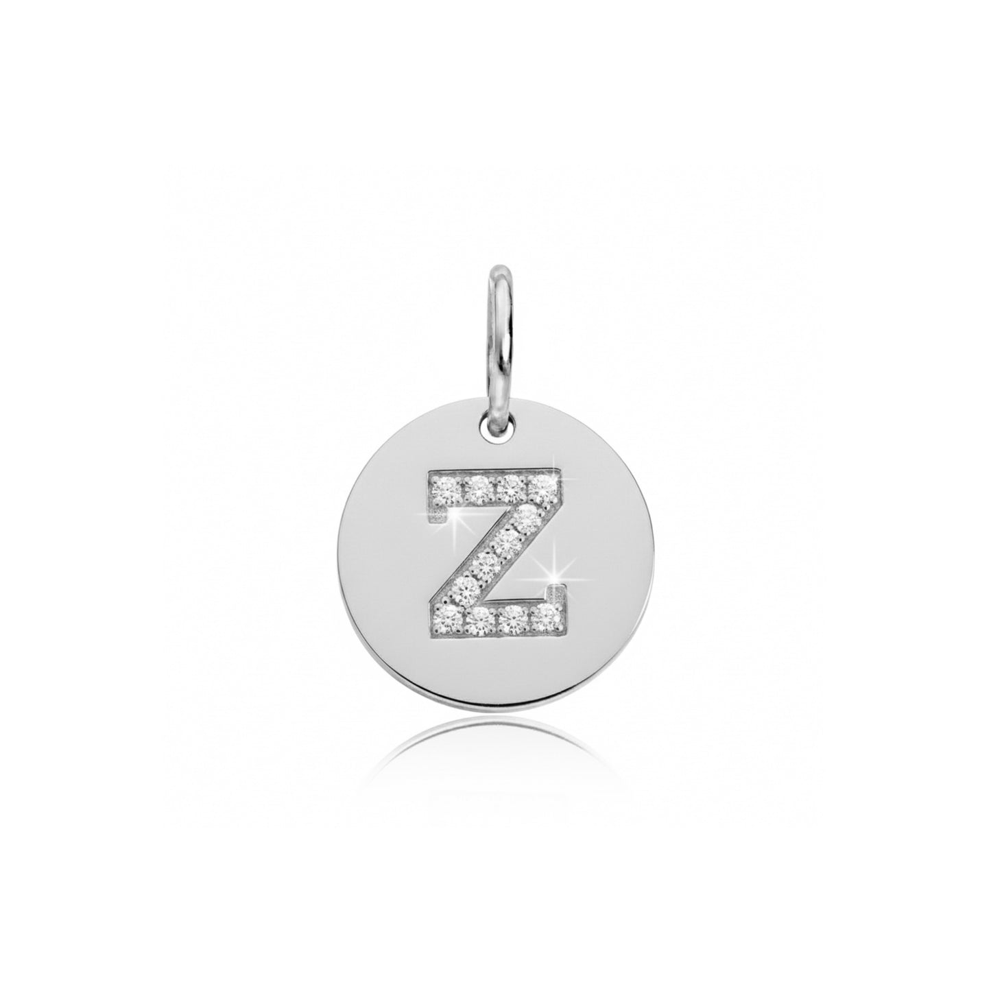 Solo Pavé Alphabet Charm