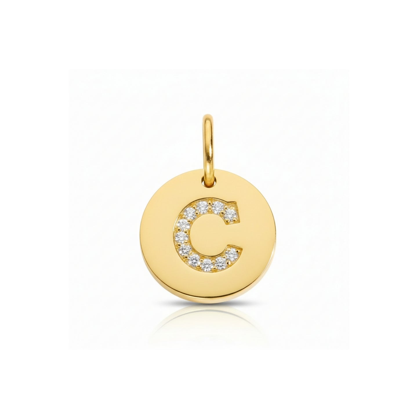 Solo Pavé Alphabet Charm