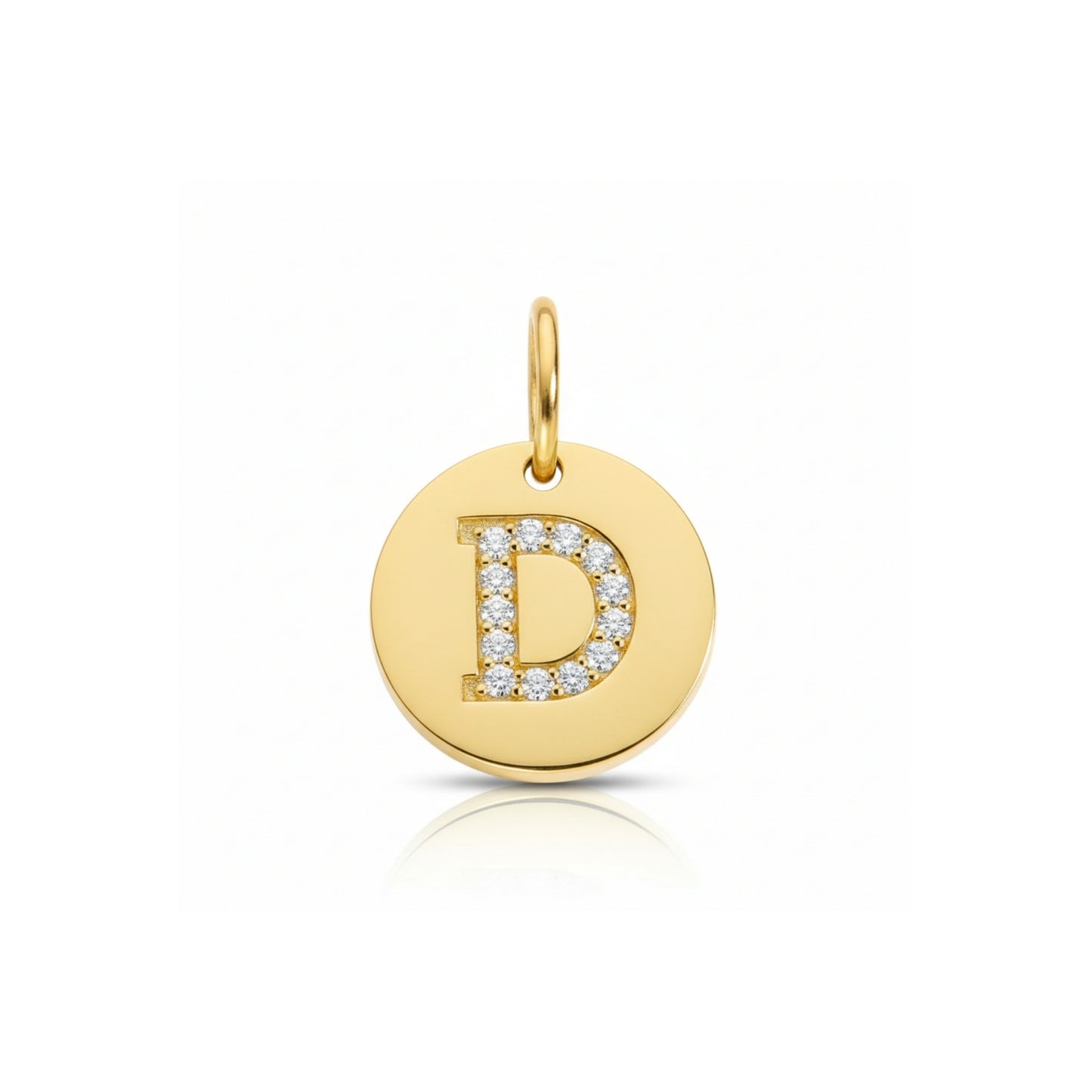 Solo Pavé Alphabet Charm