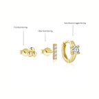 Trio Earring Bundle - Set of 3