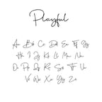 18K Gold Plated Stainless Steel Hypoallergenic Waterproof Tarnish Free Waterproof Sweatproof No-Fade Unique Nameplate Necklace The Aura