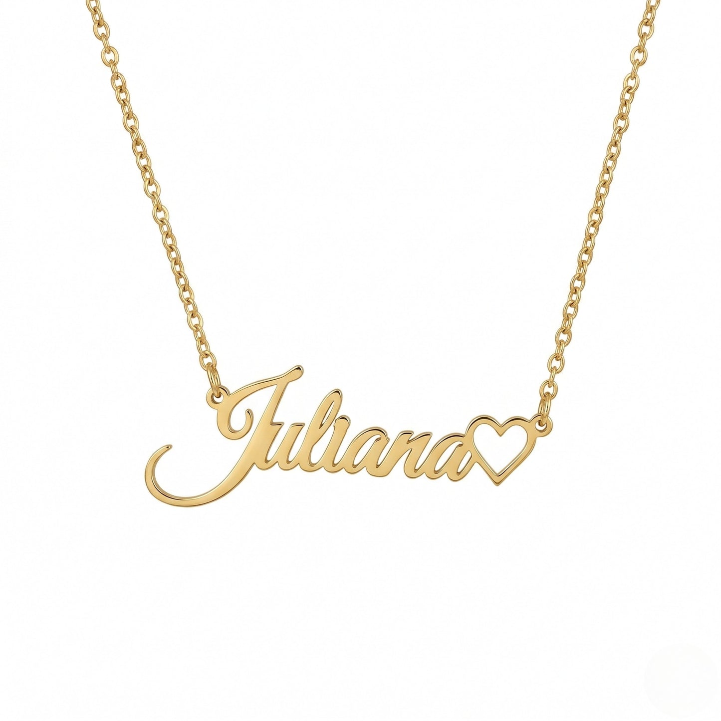 Wholeheartedly Nameplate Necklace