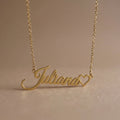 Wholeheartedly Nameplate Necklace