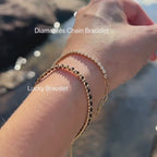 Diamantés Chain Bracelets