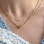Hypoallergenic 18K Gold Plated Sterling Silver Bead Chain Necklaces The Aura