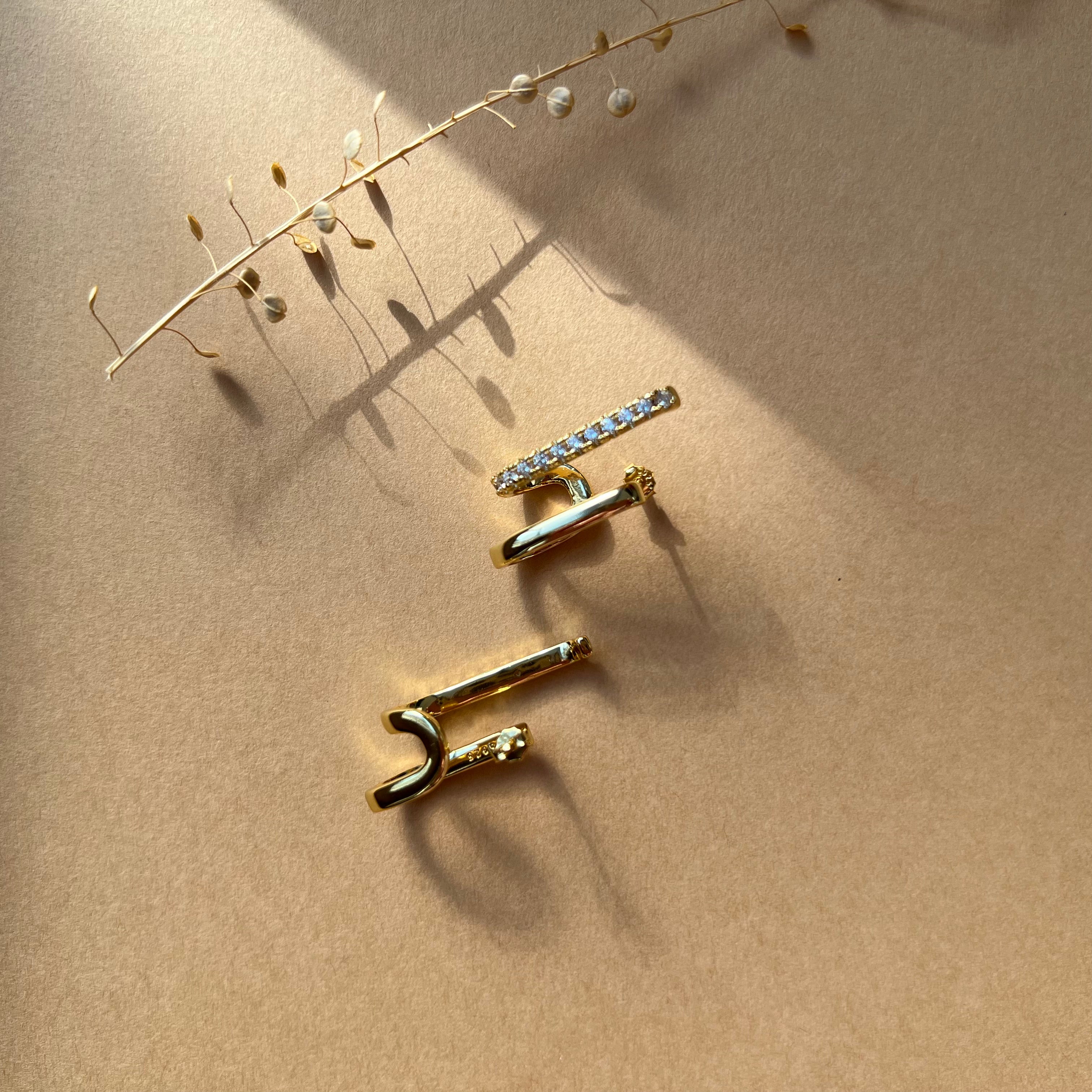 Pavé II Stud Earrings