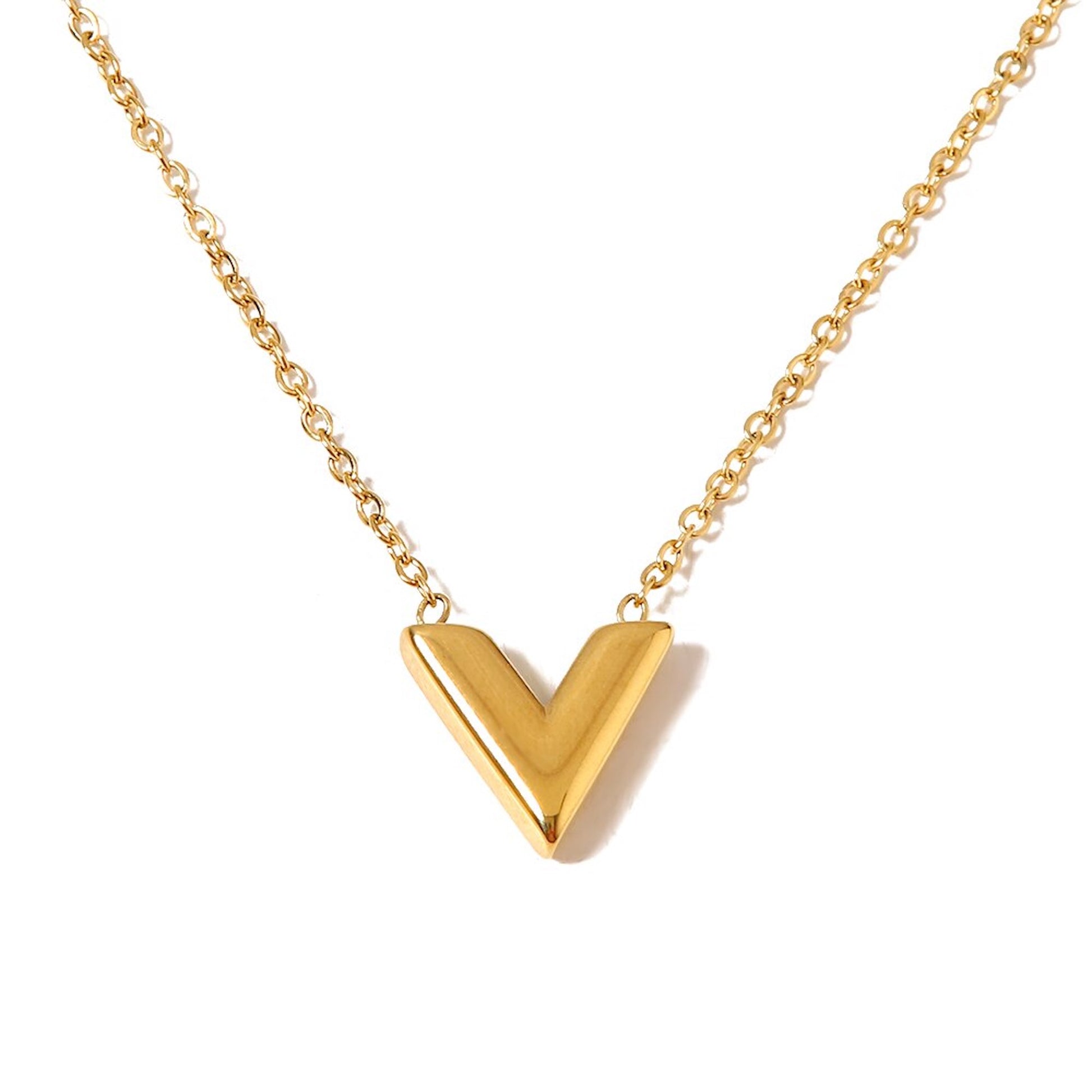 essential v necklace