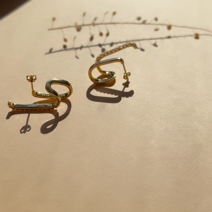 Pavé II Stud Earrings